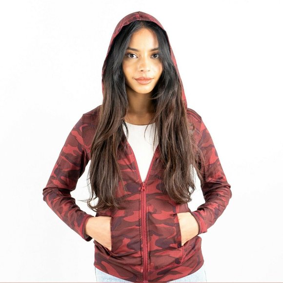 Hooded Camo Jacket For Men For Women All Seasons - Picture 4 of 6